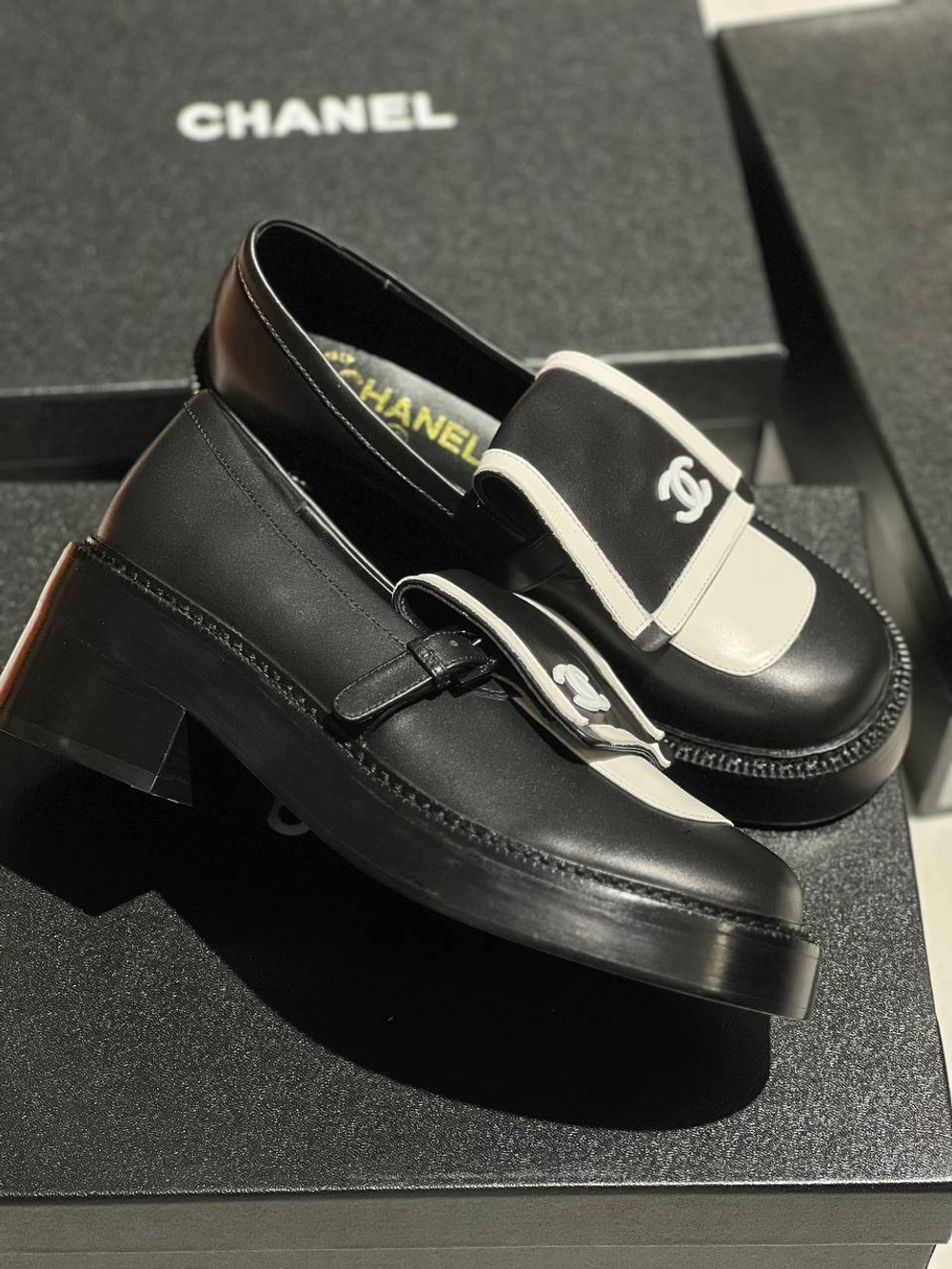 Лоферы CHANEL