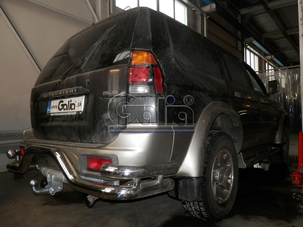 Фаркоп оцинкованный Galia M057C для Mitsubishi Pajero Sport 1998-2008(паспорт и сертификат в комплекте)(без электрики)