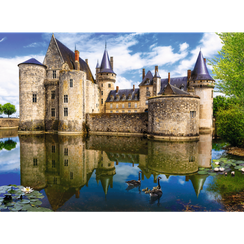Puzzle "3000" - Castle in Sully-sur-Loire, France