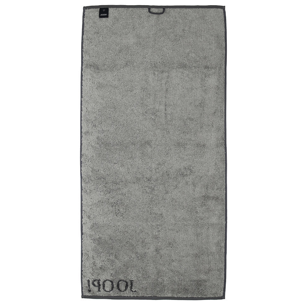 Полотенце 50x100 Cawo-JOOP! Classic Doubleface 1600 77 серое фото