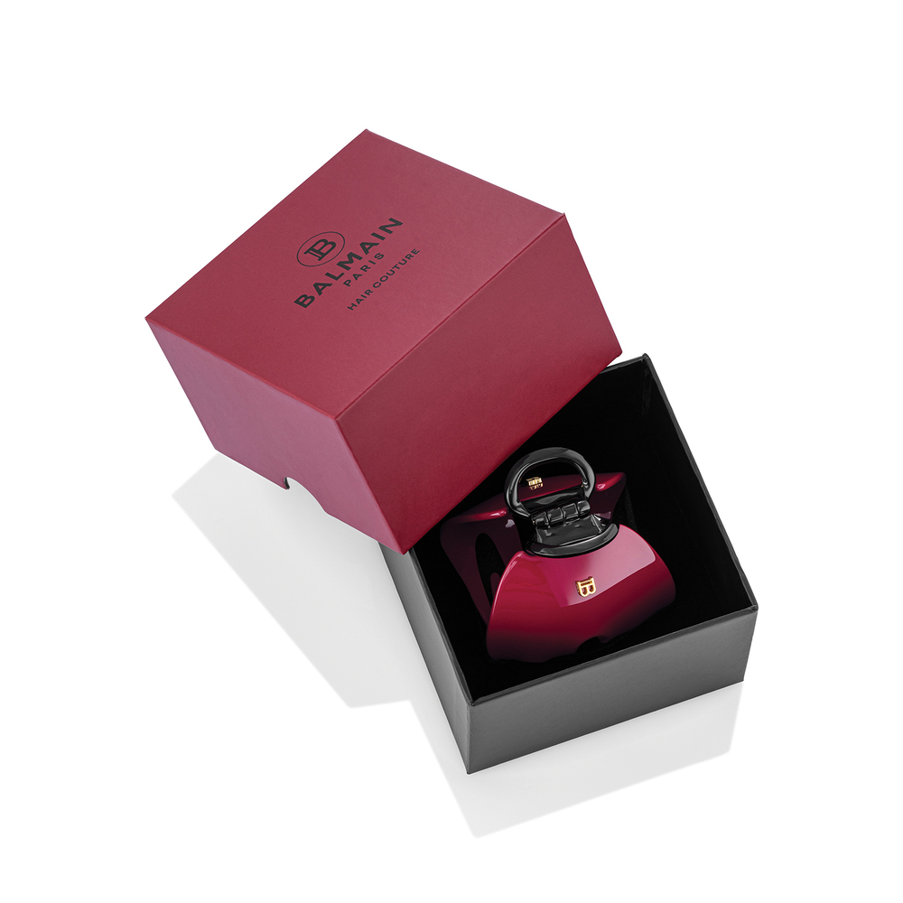 Balmain Hair Couture Заколка краб Императорская Бархатный Бургунди Pince à Cheveux Imperiale Velvet Burgundy
