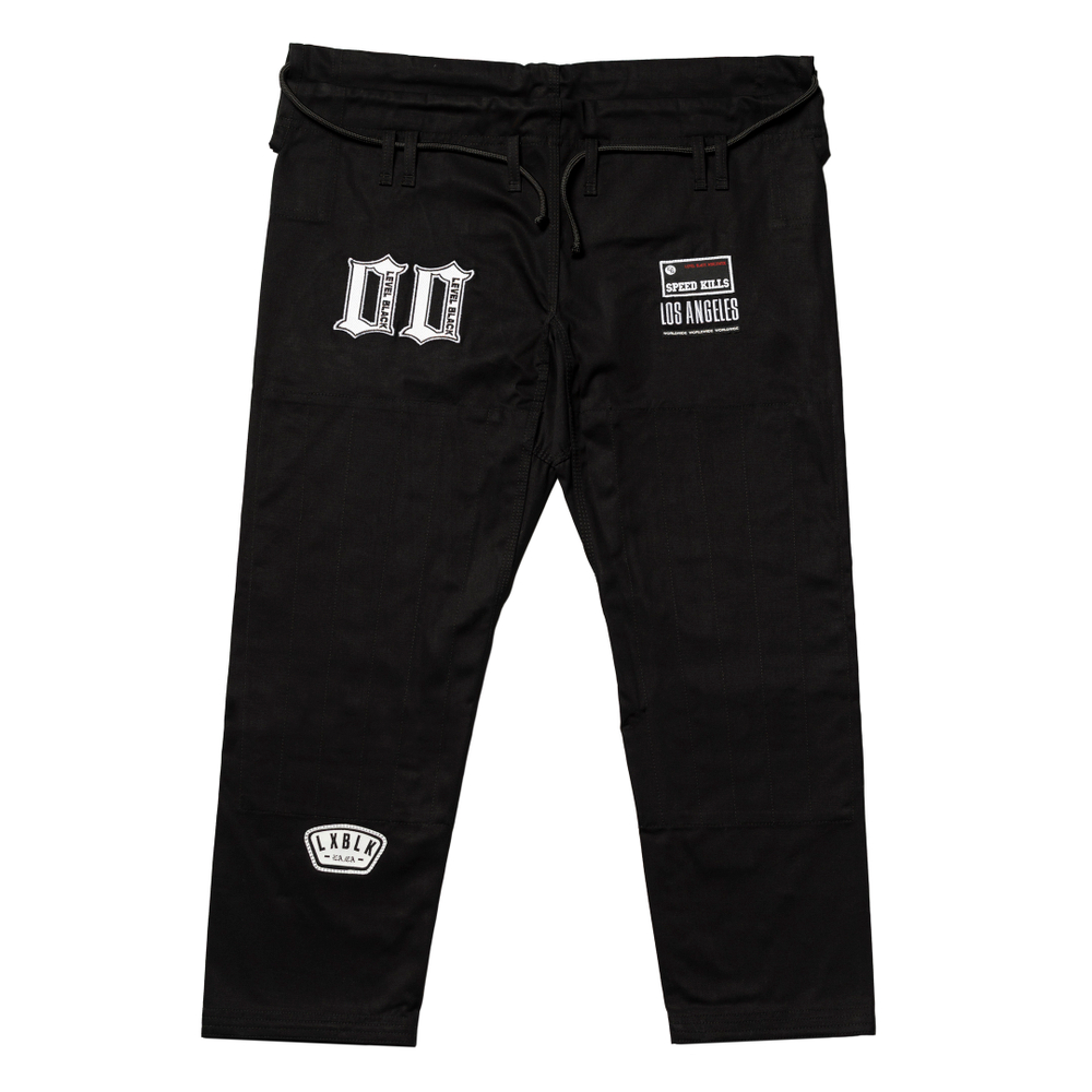 Кимоно Level x Black SPEED KILLS чёрное