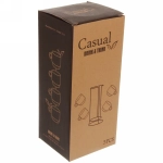 Набор кружек на стойке 280мл «Ананасы»