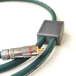 DAXX Y86 Аудио кабель-разветвитель из бескислородной меди 2x0.75mm2 уровня High Grade, D=9mm