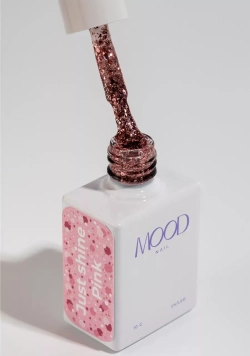 Гель-лак MOODNAIL Just shine Pink, 10г
