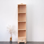 Стеллаж 3 полки Бритта из сосны, с ящиком, 40х32х182