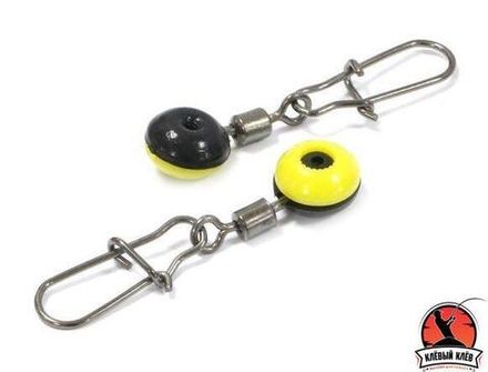 Крепеж для скользящего поплавка Namazu FLOAT SLIDER ADAPTER, цв. BN, р. S (уп.10 шт)