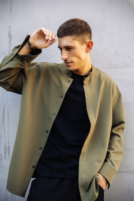 Рубашка "11", хаки