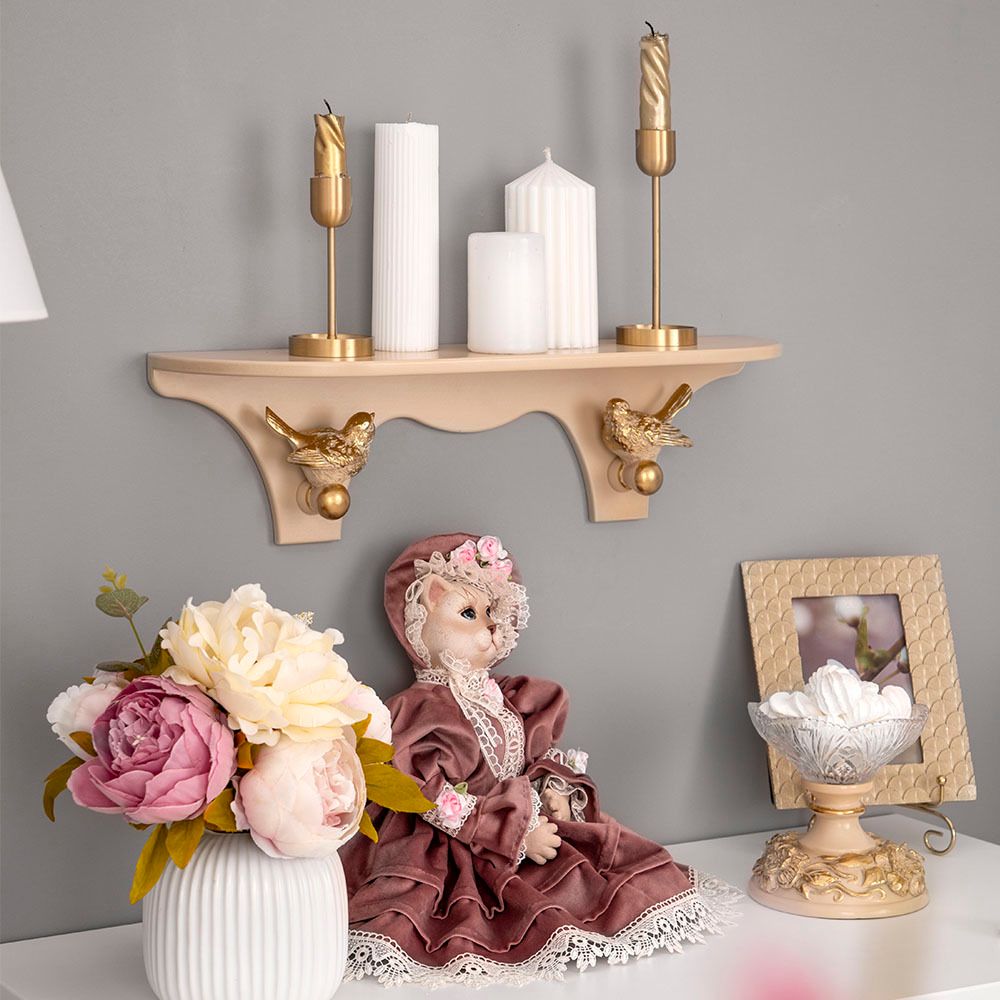 Полка Гармония средняя Айвори