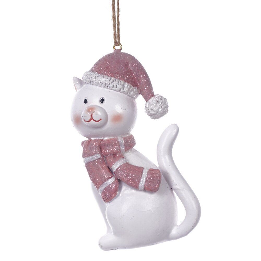 GAEM Фигурка декоративная подвесная "Кошка", L5 W4 H9 см, 2в.