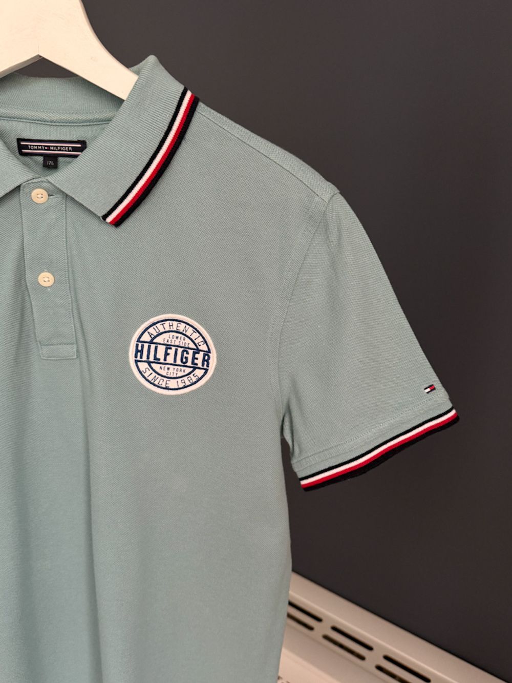 Хлопковое поло Tommy Hilfiger, 176