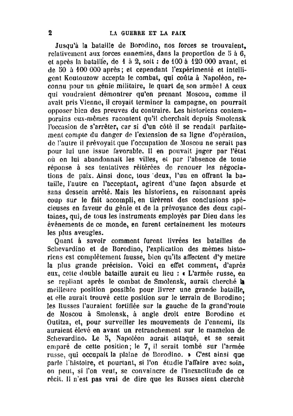 La guerre et la paix, roman historique. Tome 3 | Лев Николаевич Толстой