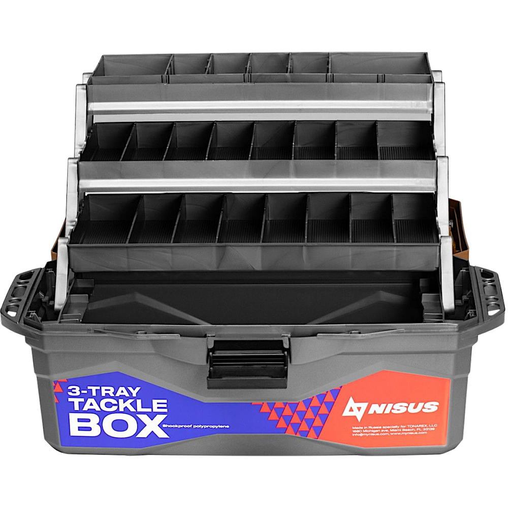 Ящик Nisus (Helios) Tracke Box 3-полочный 430x220x240мм N-TB-3 ( MB-BU ) -