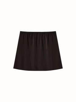 Мини из шелка шоколад