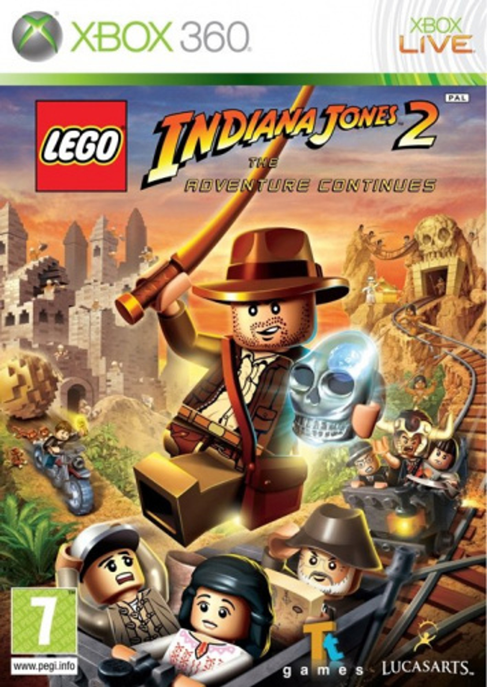 LEGO Indiana Jones 2 Xbox 360 б/у