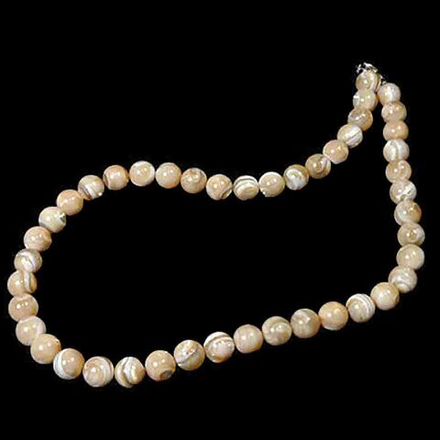 Бусы "Муарелли" перламутр кремовый асс.