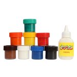 Гуашь 8 цветов 17,5 мл. глянец (Каляка-Маляка)