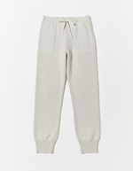 Брюки в спортивном стиле из шерсти мериноса