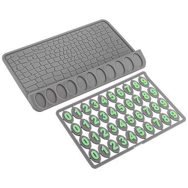 Коврик не скользящий для панели а/м 22*15 Grey KING 22*15 Grey