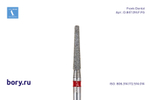 Бор алмазный красный Frank Dental типа FG - D.847.014.F.FG