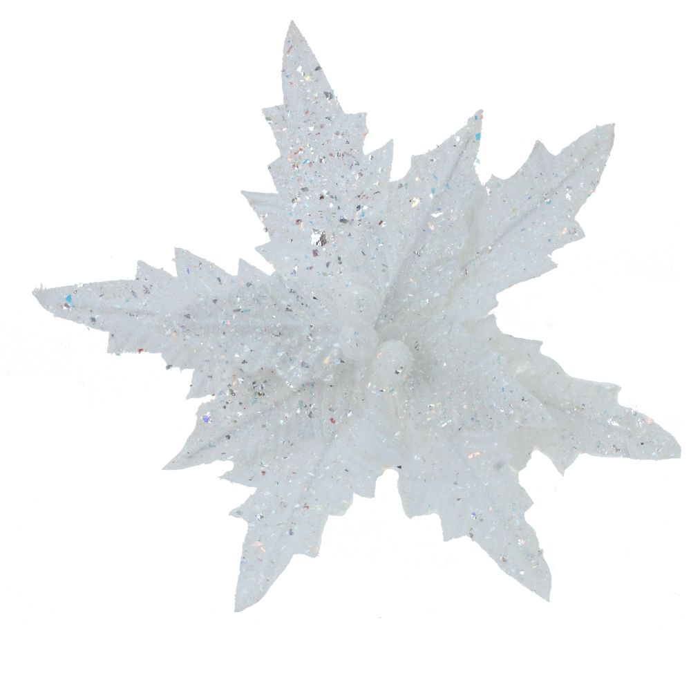 GAEM Цветок искусственный "Пуансеттия", L23 W23 H37 см