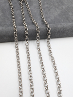 Цепь ролло нержавеющая сталь 5мм, 50см