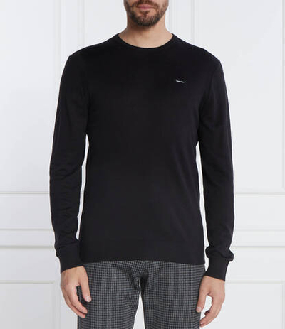 Свитер SILK BLEND CN Calvin Klein - черный(K10K112534)