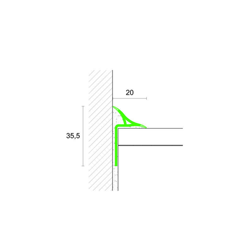 Профили для ванн Profilpas Серфикс Саниборд SANIBORD BP/25