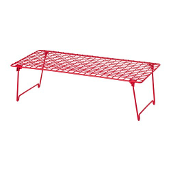 ГРЕДЖИГ GREJIG Полка для обуви 58x27x17 см, красная