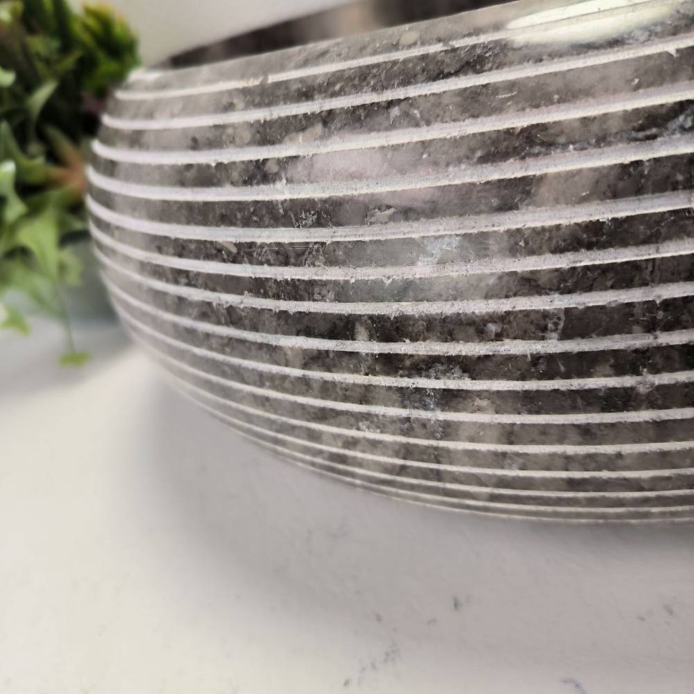 Раковина из мрамора Donut Grey Allur DM-62924 45*45*15 134