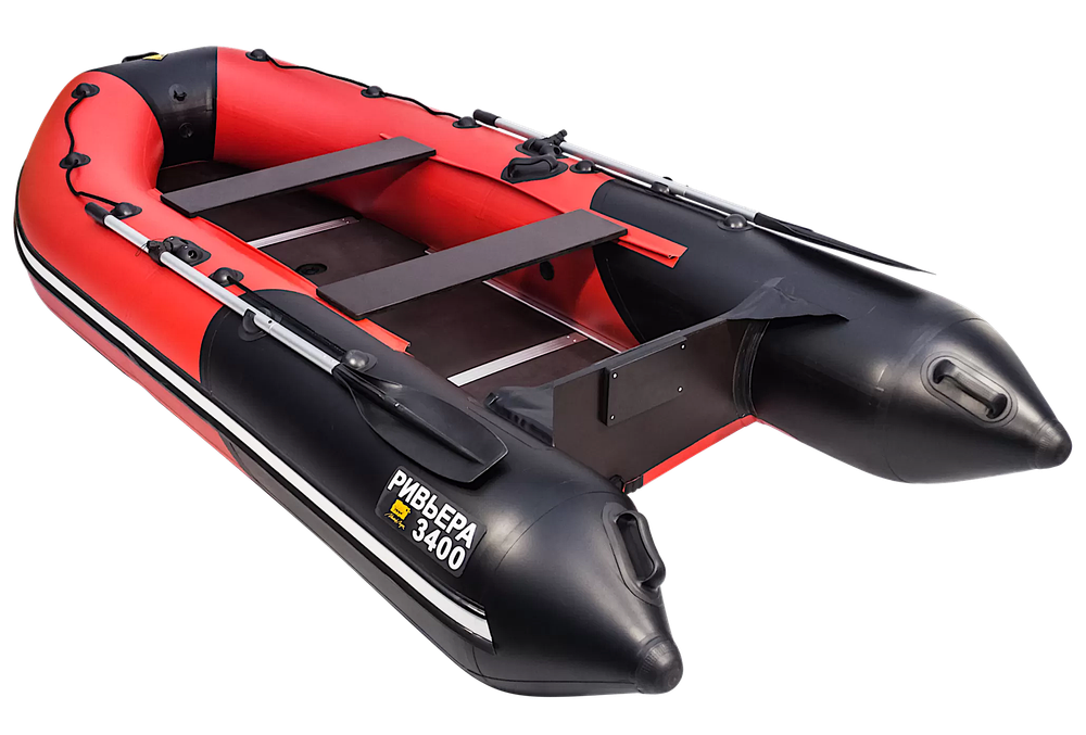 Лодка ПВХ Мастер Лодок Ривьера Компакт 3400СК "Комби" -