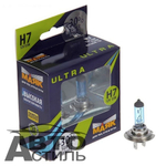 Автолампа H7 12V 55W (PX26d) Маяк  +30% Super White 82720SW+30 (к-т)