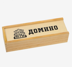 Домино «Классическое», 28 шт., костяшка 4×2 см