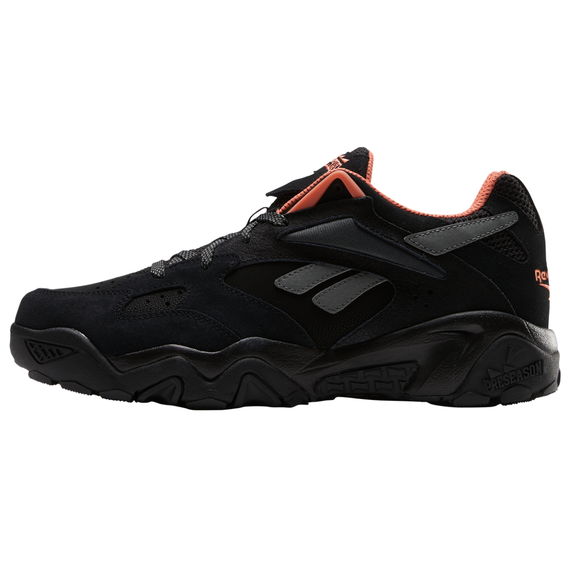 Reebok Preseason 94 Винтажные баскетбольные кроссовки Low Top Черные Унисекс