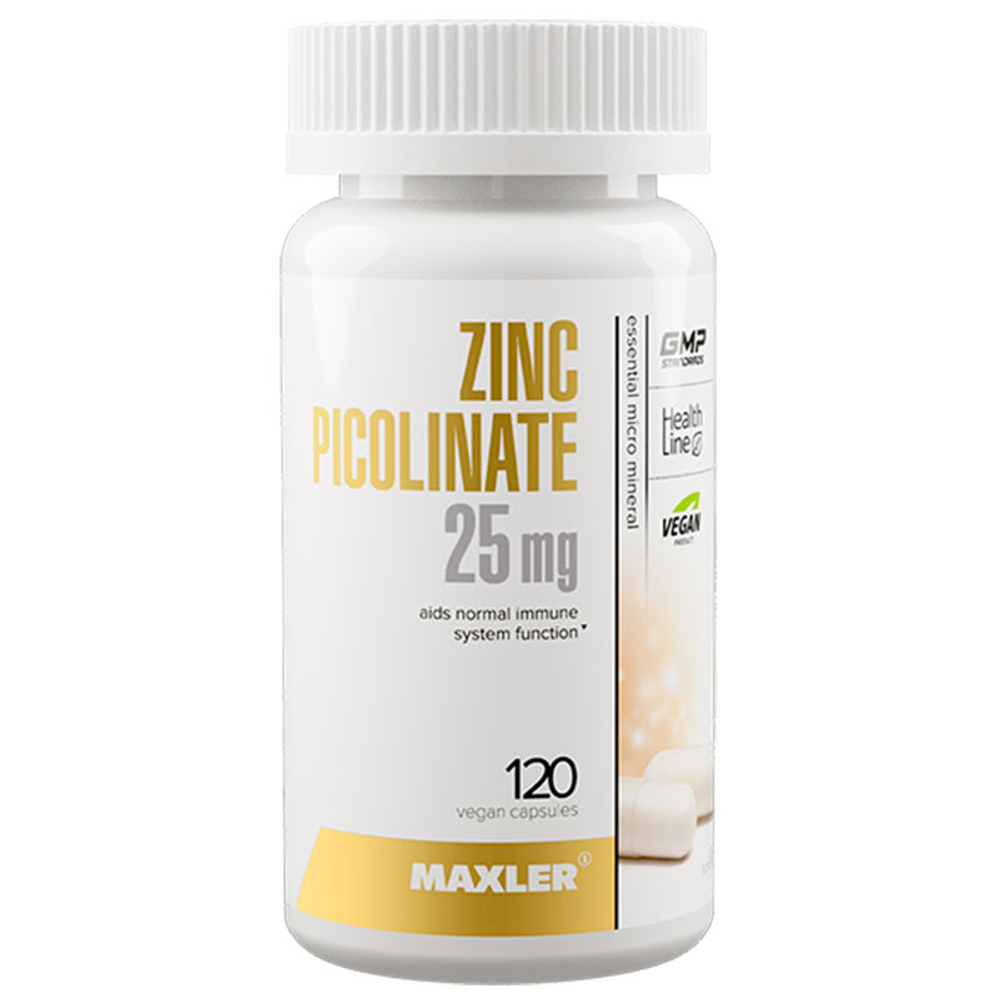 Maxler Zinc Picolinate 25 мг. (120 капс.) [M]