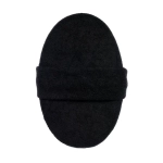 Мочалка «Мужская» объёмная, 10х15х5 с, medium/soft, чёрно-серая, для бани и сауны «Банные штучки»/ 30