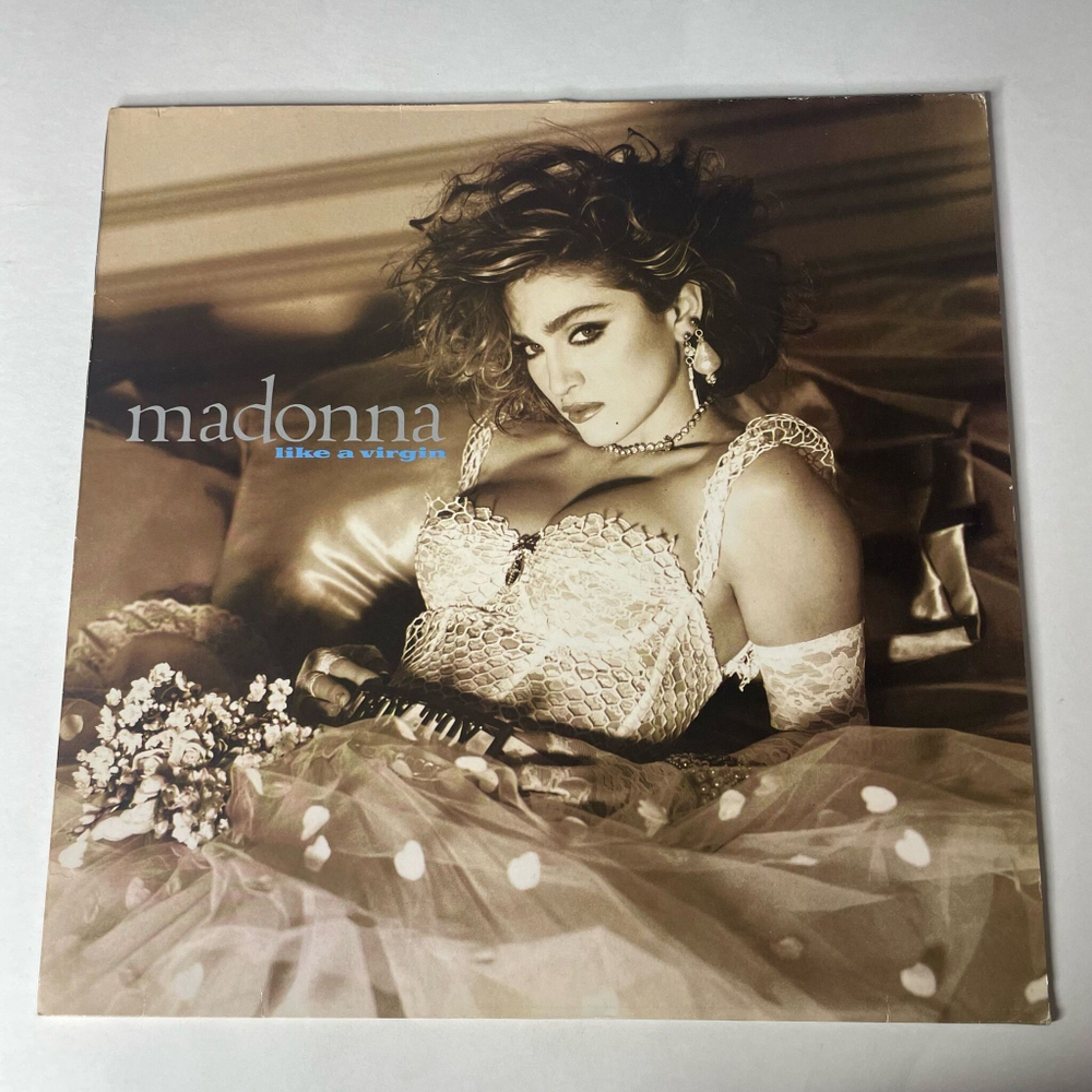 Винтажная виниловая пластинка LP Madonna Like A Virgin (Germany 1985) Material Girl