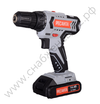 Дрель-шуруповерт аккумуляторная ДА-14-2Л Ресанта