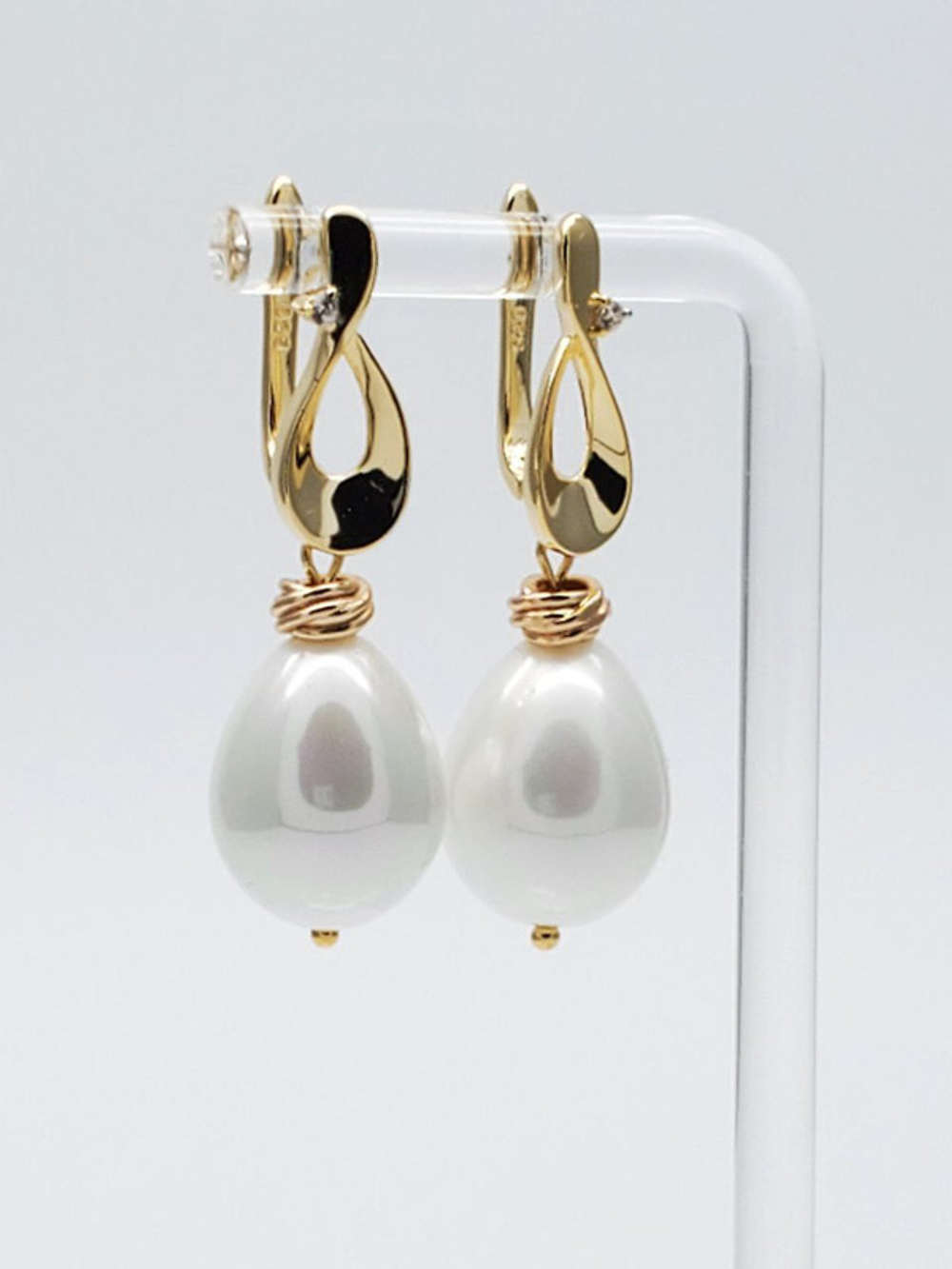 91002071 Серьги Selena Pearls