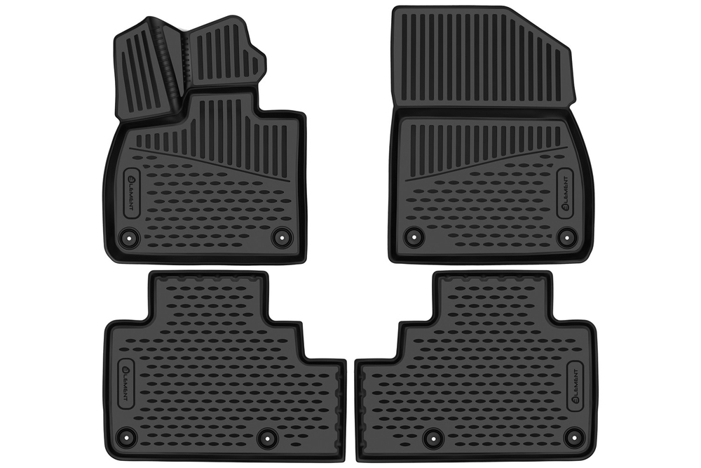 Коврики в салон для LiXiang L6 2024 -, Внедорожник 5 дв., 4шт. (полиуретан) ELEMENT3DA71214210K