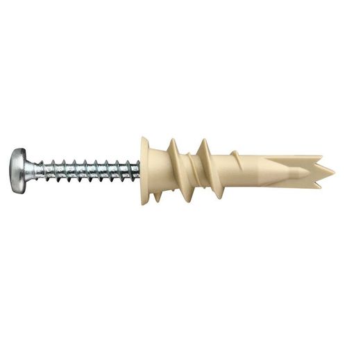 Анкер для гипсокартона 14x37 мм Дрива с шурупом 6 шт ЕвроПартнер