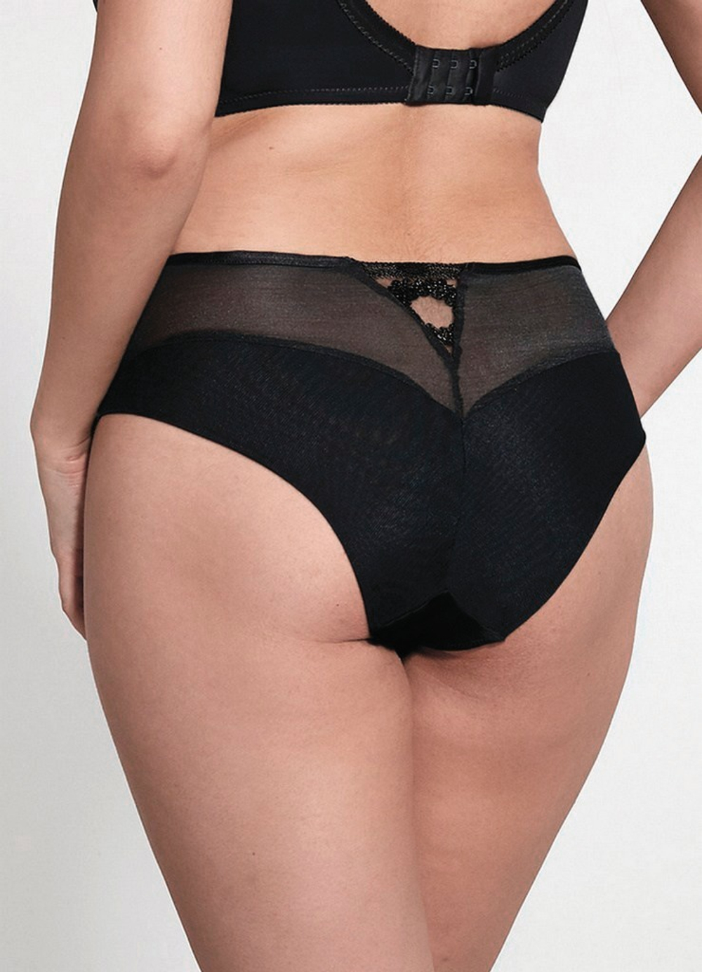 FORTUNA COMFORT BLACK Briefs Light Трусы слипы KRIS LINE