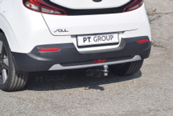 Фаркоп PT GROUP /съемный квадрат/ для KIA Soul 2019-(паспорт и сертификат в комплекте)(без электрики) арт.KSL-19-991122.00