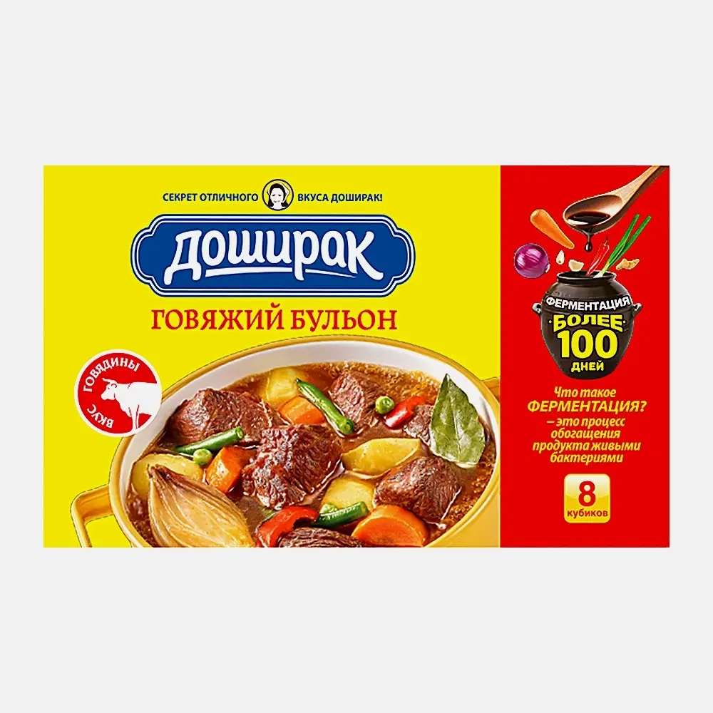 Говяжий бульон Доширак 80г