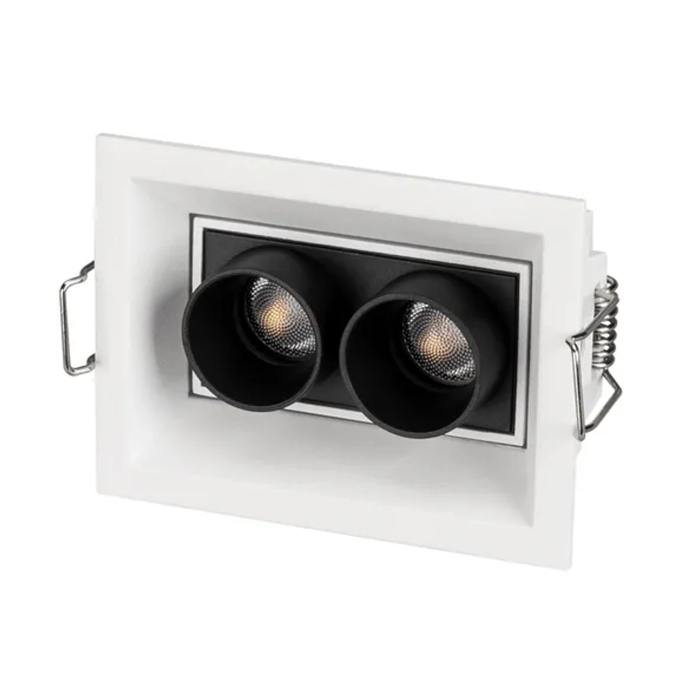 Светильник MS-ORIENT-BUILT-TURN-TC-S67x90-5W Warm3000 (WH-BK, 30 deg, 230V) (Arlight, IP20 Металл, 5 лет) 031928