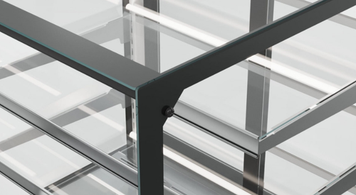 Тепловая витрина CARBOMA COSMO KC78-130 SH 0,9-1