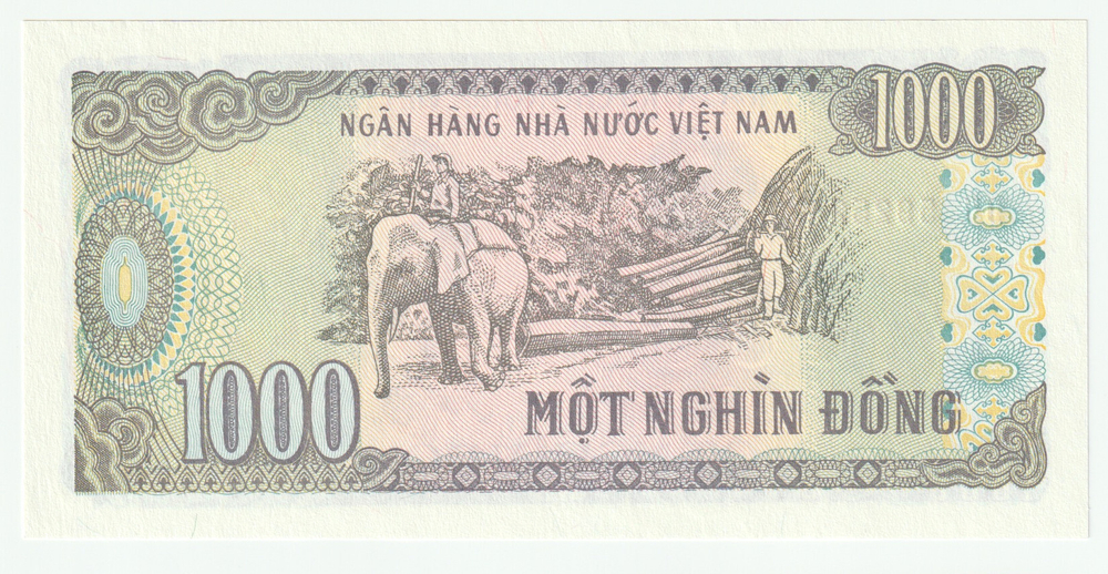 Vietnam, 1 000 Đồng, 1988 (UNC)
