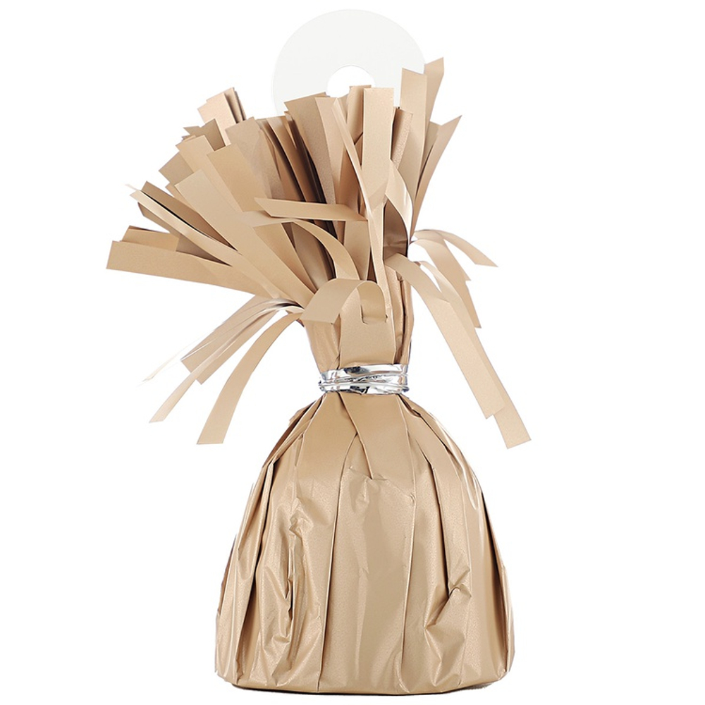 Грузик для шара Конус 170гр (Бежевый)