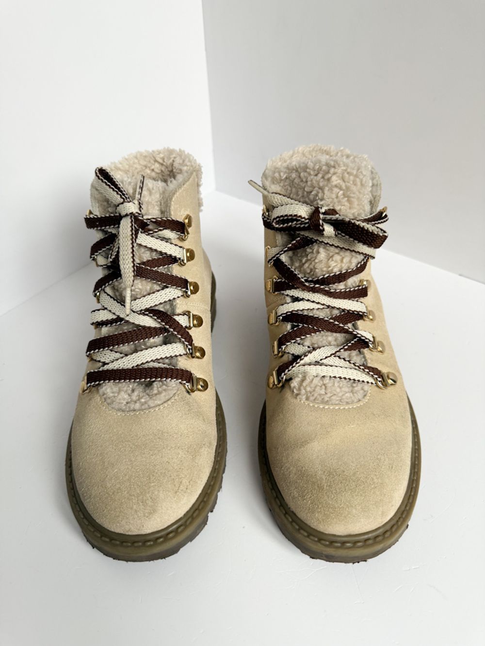 Утепленные замшевые ботинки Jarrett, 32