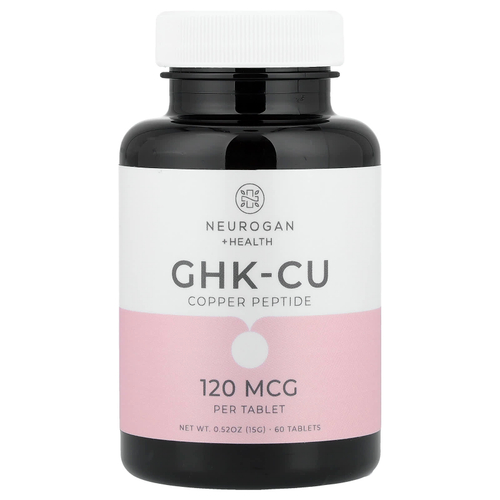 Neurogan Health, пептид меди, GHK-CU, 120 мкг, 60 таблеток
